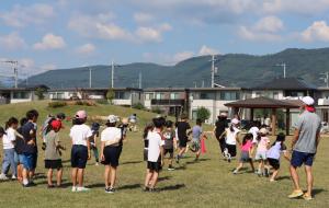 陸上教室の様子