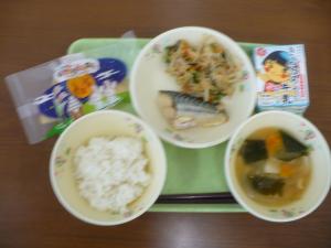 給食配膳