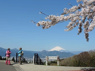 里山ハイキングの画像