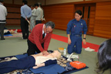 AED講習会（役場職員）の画像