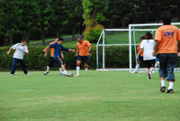 町民フットサル大会に参加の画像