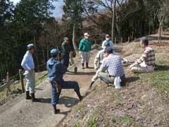 休息時間でも花粉症にはつらい日でしたの画像