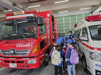 火災予防運動の様子1
